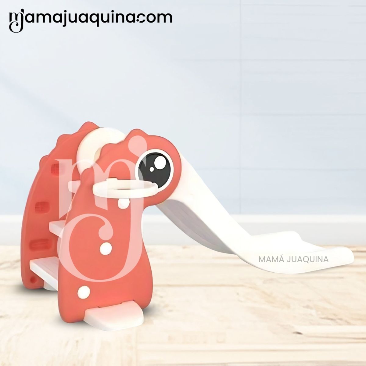 BABY - Tobogán para Niños «TYNO» con Escaleras Texturizadas Melón