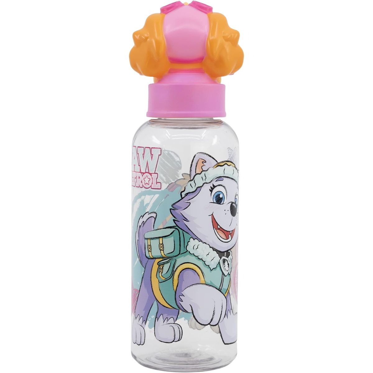 GENERICO - Botella Figurita 3D 560ml de Paw Patrol niña