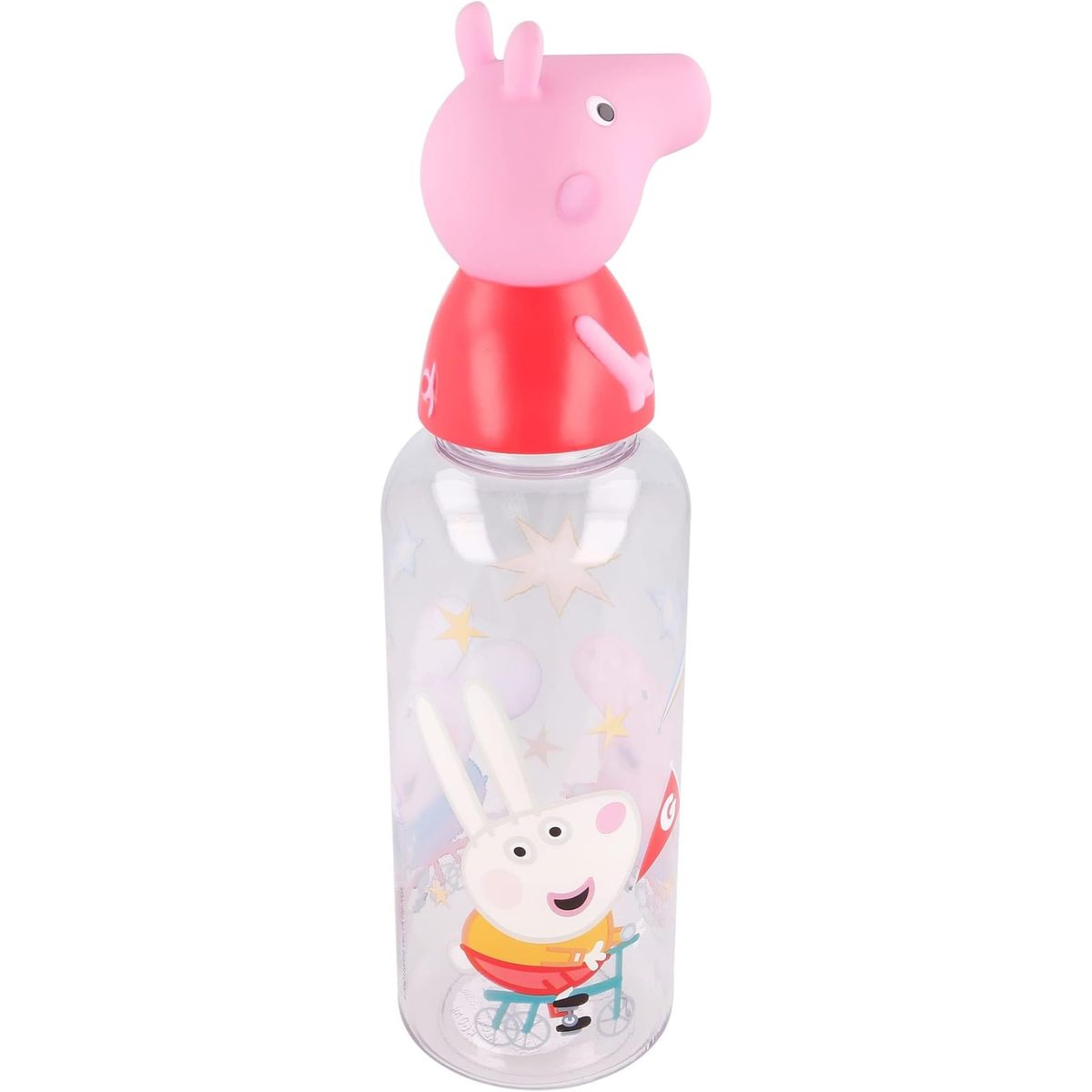 GENERICO - Botella Figurita 3D 560ml de PEPPA PIG