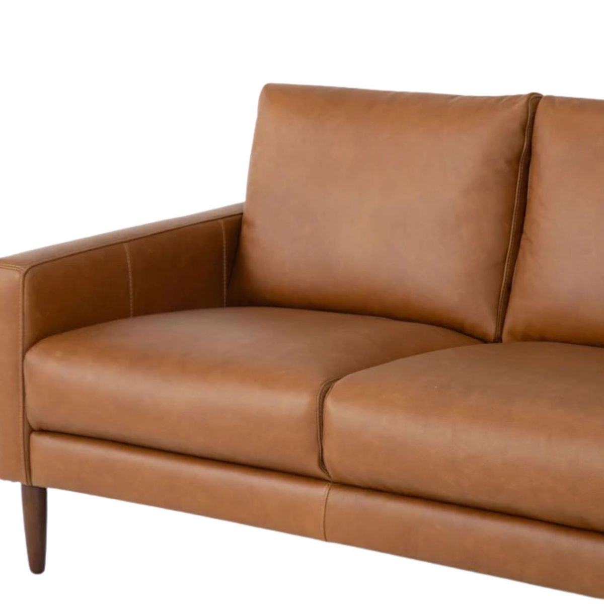 GENERICO - Juego de sala Pisa 3-2-1 en cuero prana  Sofá elegante para hogar Perú