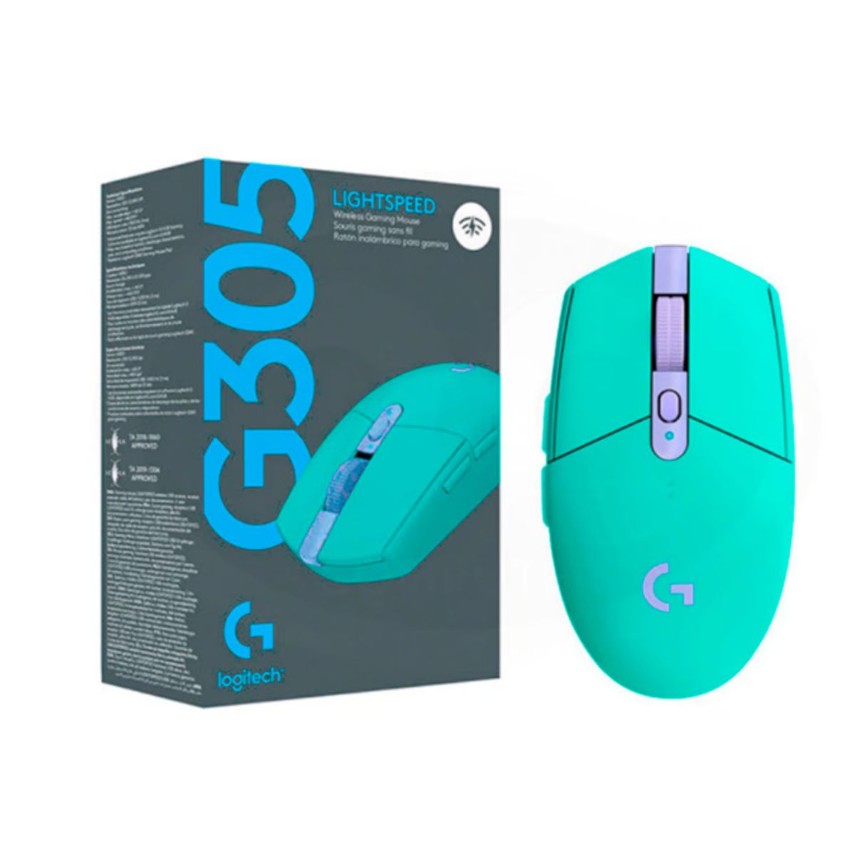 LOGITECH - Mouse Gamer Inalambrico G305 LIGTHSPEED Mint LOGITECH