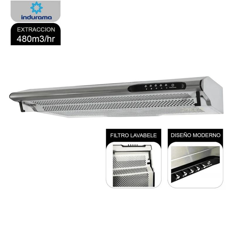 INDURAMA - Campana Extractora Indurama CEI-902CRP