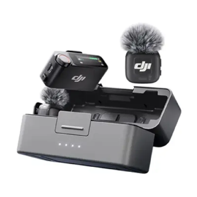 DJI - DJI Mic 3 (2 Transmisores + 1 Receptor + Estuche de Carga)