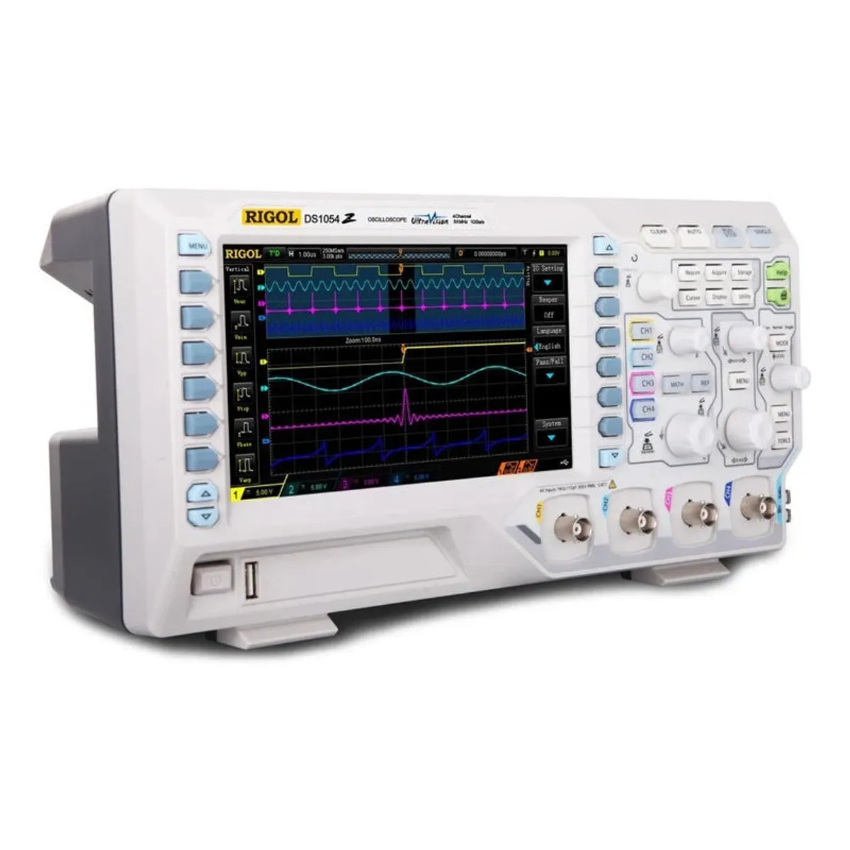 GENERICO - Osciloscopio Rigol Digital Ds1054z 50 Mhz 4 Canales