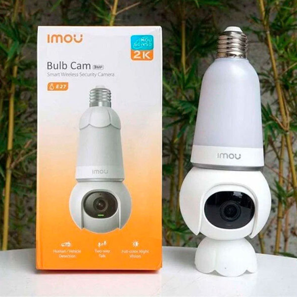 IMOU - BOMBILLA LEVA IMOU TIPO FOCO IPC-S6D-5M0WEB IP WIFI 5MP LED25M