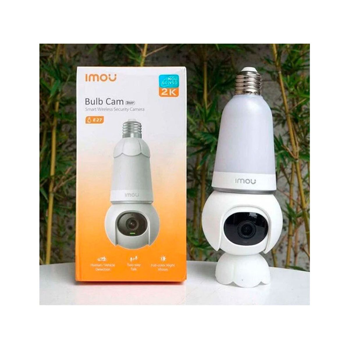 IMOU - BOMBILLA LEVA IMOU TIPO FOCO IPC-S6D-5M0WEB IP WIFI 5MP LED25M