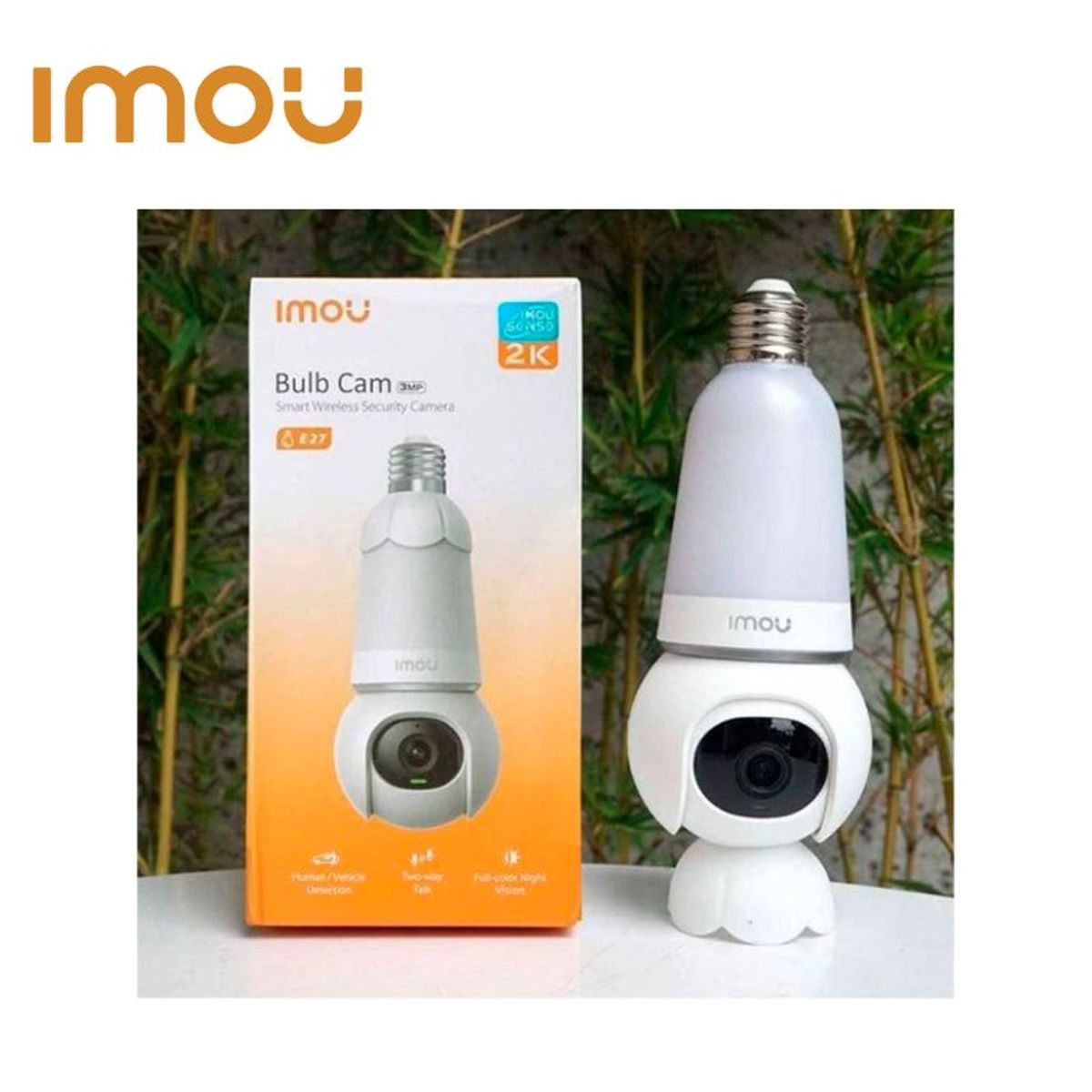 IMOU - BOMBILLA LEVA IMOU TIPO FOCO IPC-S6D-5M0WEB IP WIFI 5MP LED25M