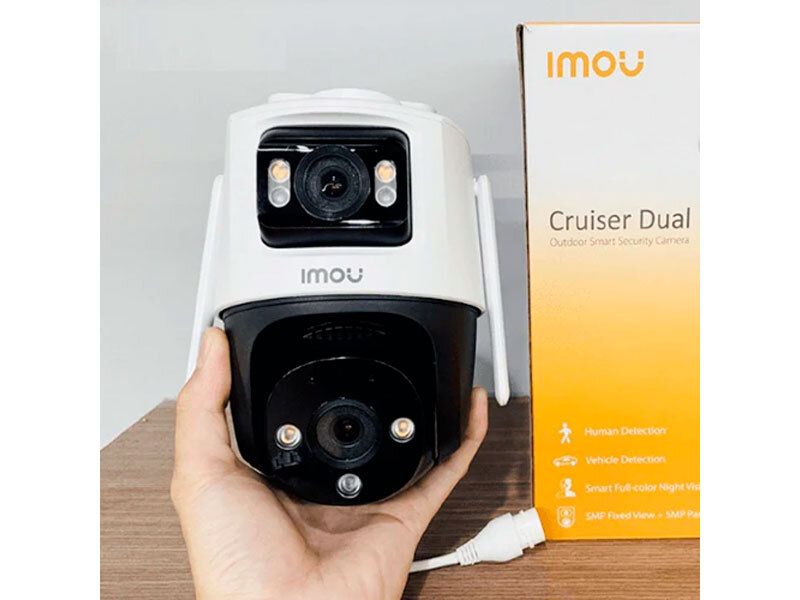 CAMARA DE SEGURIDAD IMOU IPC-S7XE-8M0WED CRUSIER DUAL LENS 8MP IP66 ...