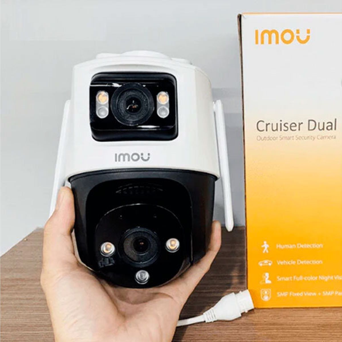 IMOU - CAMARA DE SEGURIDAD IMOU IPC-S7XE-8M0WED CRUSIER DUAL LENS 8MP IP66