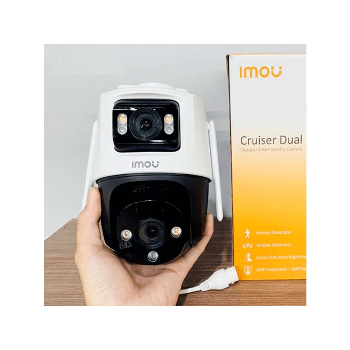 IMOU - CAMARA DE SEGURIDAD IMOU IPC-S7XE-8M0WED CRUSIER DUAL LENS 8MP IP66