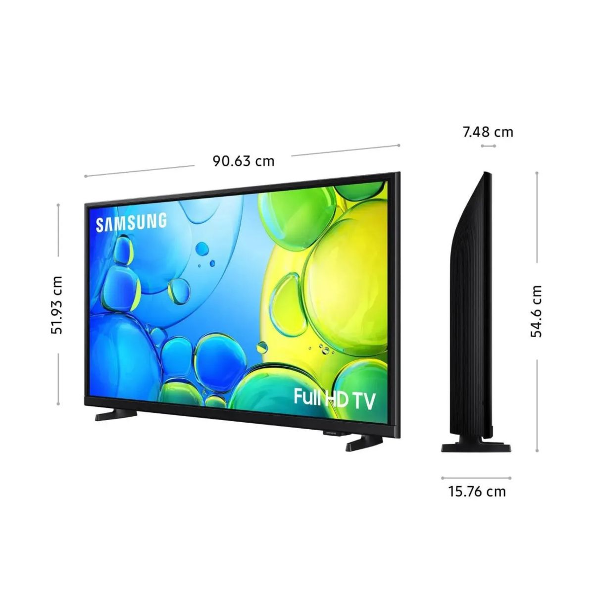 SAMSUNG - TELEVISOR SAMSUNG 40 UN40F6000FGXPE SMART TV FULL HD TIZEN OS + ANTENA