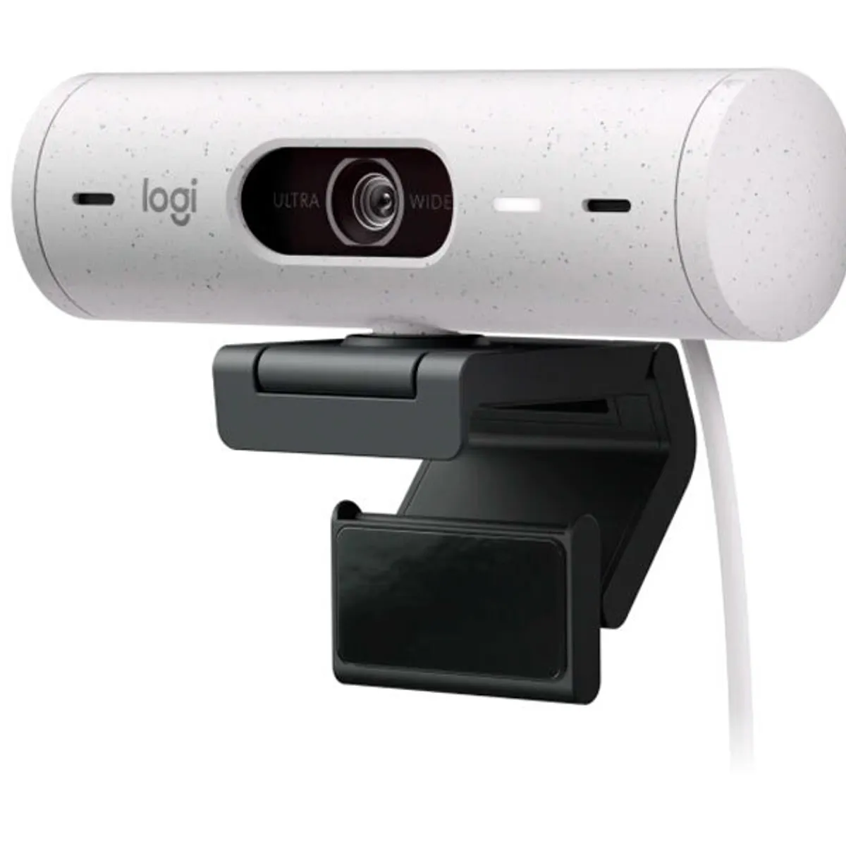LOGITECH - Cámara Logitech Brio 500 FHD 1080p USB-C blanca 960-001426