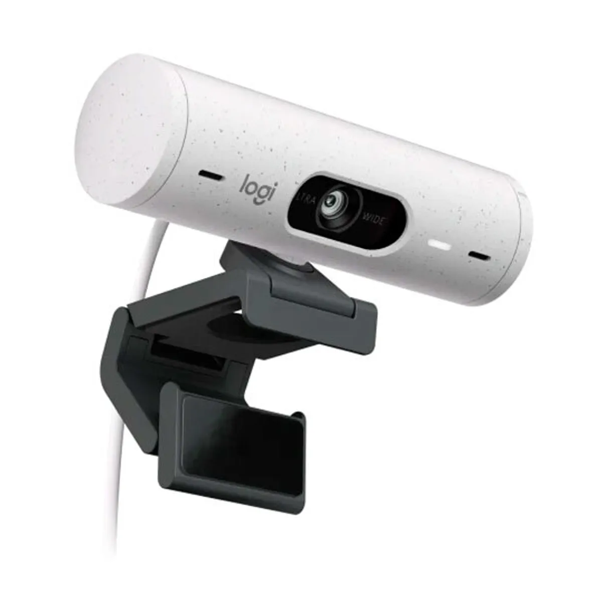 LOGITECH - Cámara Logitech Brio 500 FHD 1080p USB-C blanca 960-001426