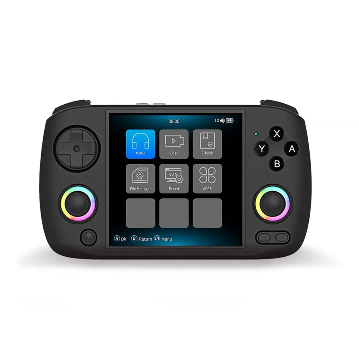 GENERICO - Consola de juegos portatil Retro Anbernic RG CubeXX Negro