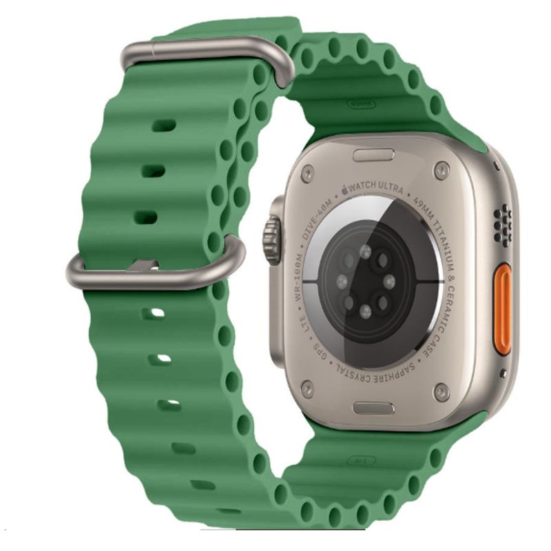 GENERICO - Correa Corrugada Clásica para Apple Watch 41mm - Verde