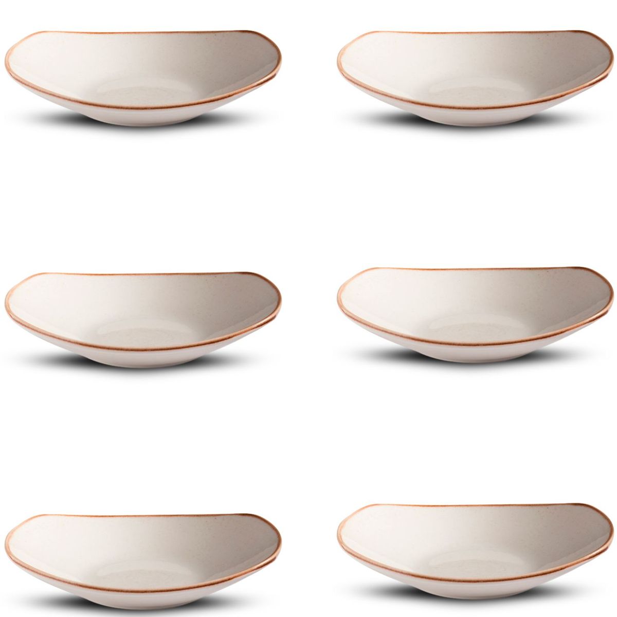 CORONA - Bowl Set X 6 PZS 302.5 ML Artisan Beige - Vajillas Corona