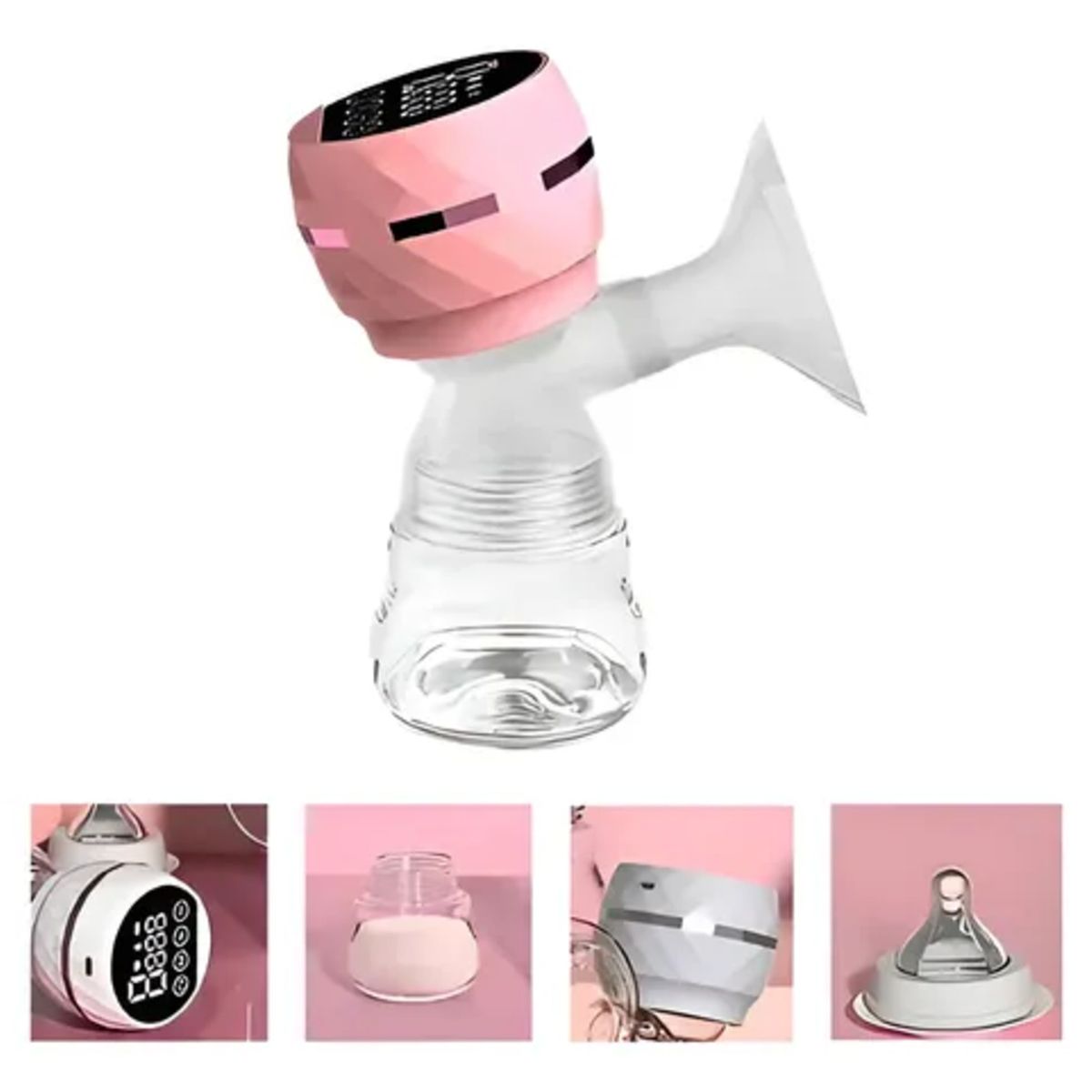 GENERICO - Extractor de leche Materna Electrico 2 en 1