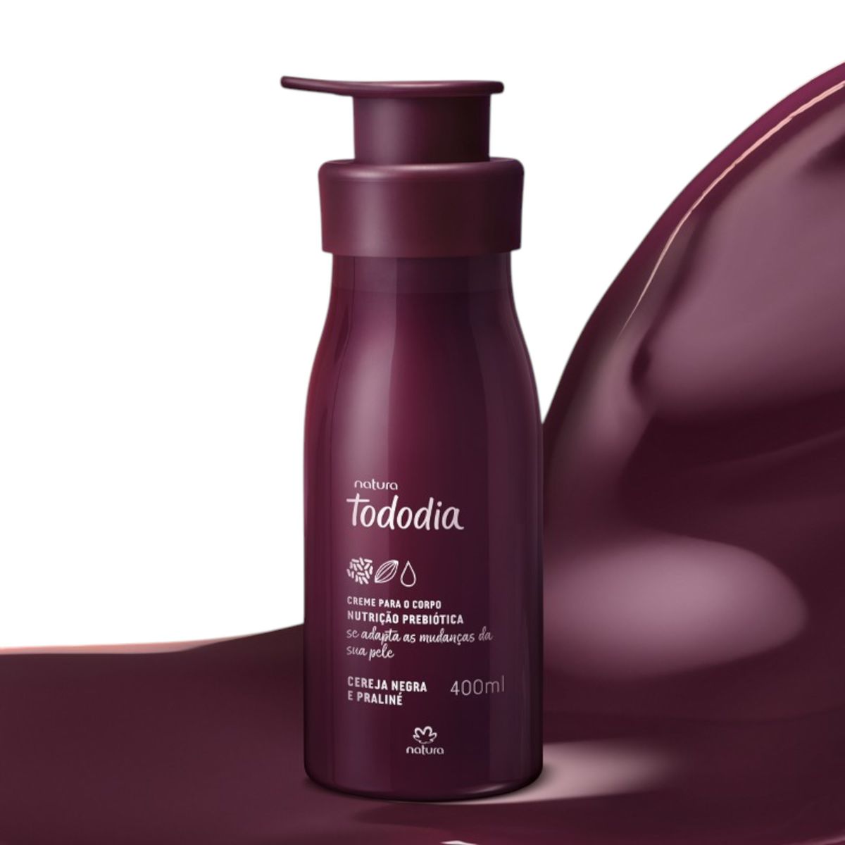NATURA - TODADIA CREMA CORPORAL CEREZA NEGRA Y PRALINE 400ml