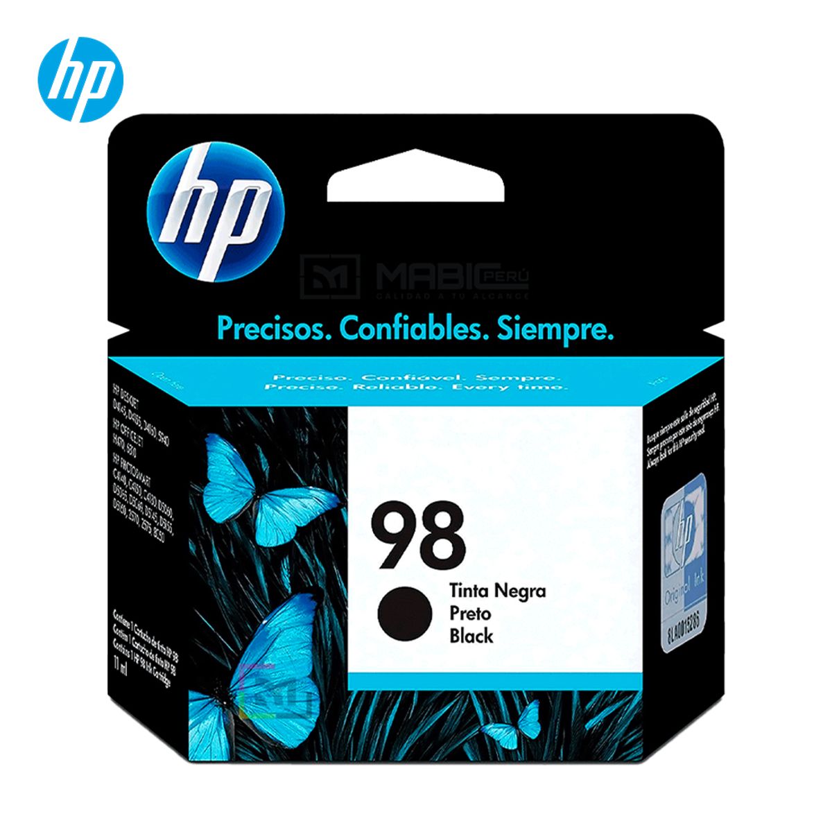 HP - Cartucho de Tinta HP 98 Negro C9364WL Deskjet 6540 5490 Original