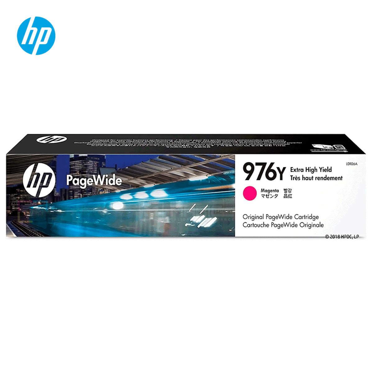 HP - Cartucho de Tinta HP 976Y Magenta L0R06A PageWide Pro 552dw 577dw Original