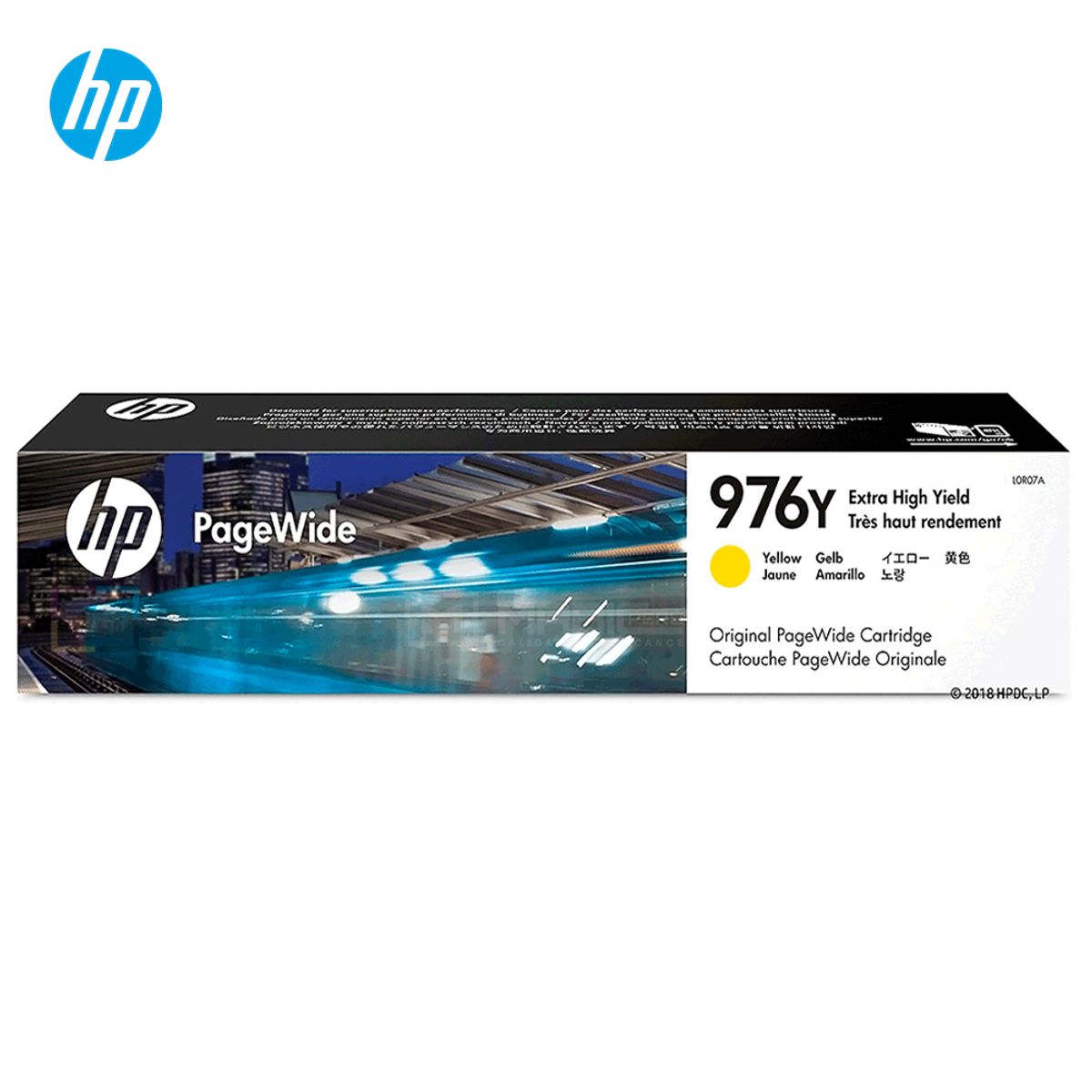 HP - Cartucho de Tinta HP 976Y Amarillo L0R07A PageWide Pro 552dw 577dw Original