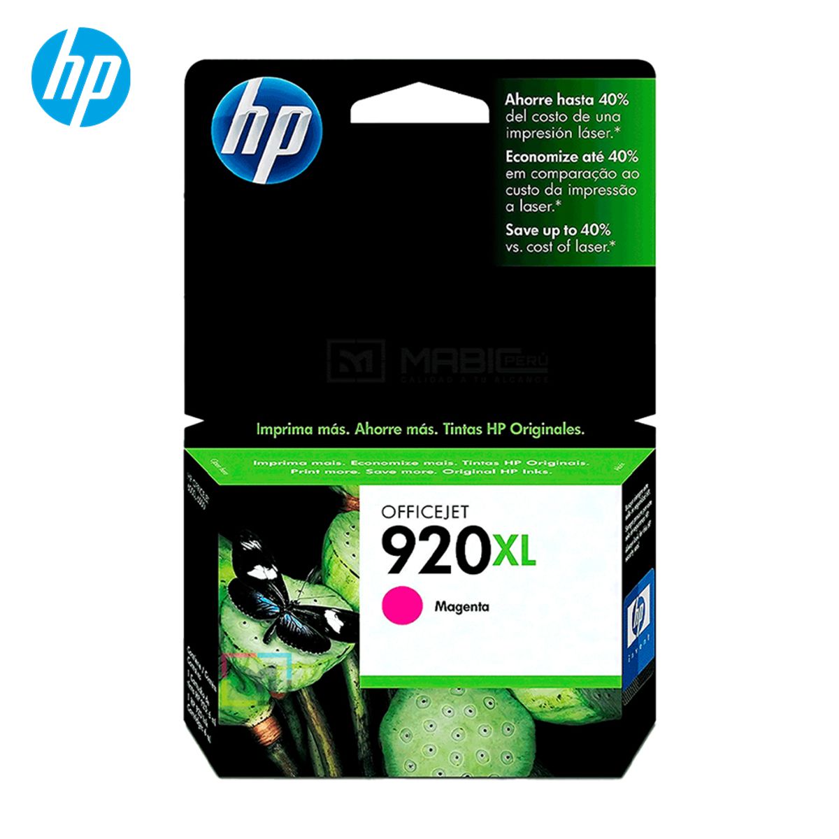 HP - Cartucho de Tinta HP 920XL Magenta CD973AL OfficeJet 6500 7500 Original