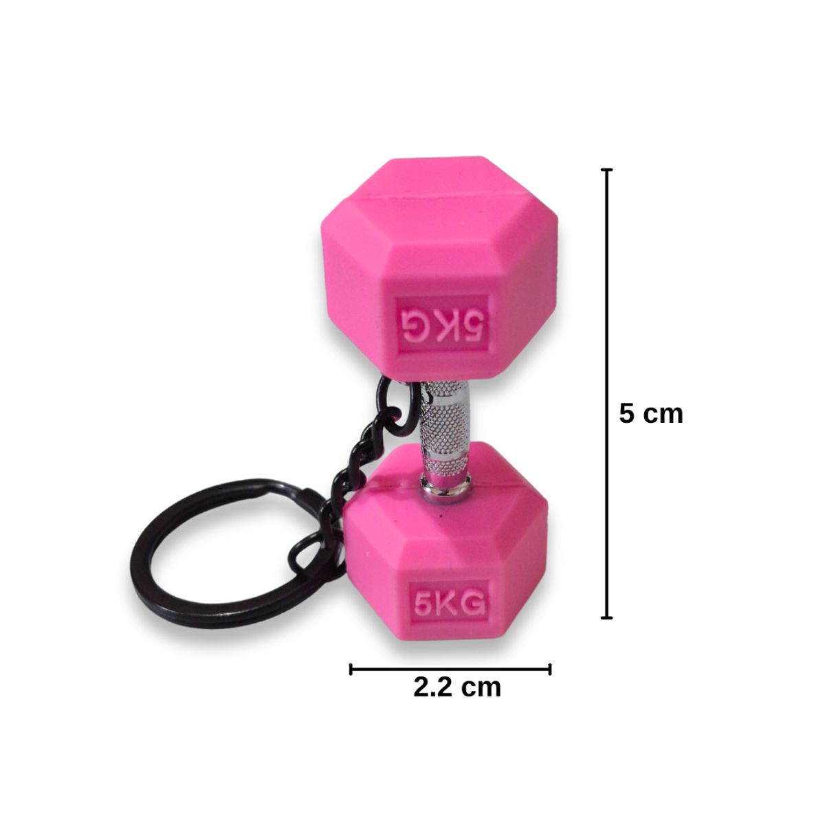 INDEPENDIENTE - Llavero Mancuerna de Gimnasio Valuma