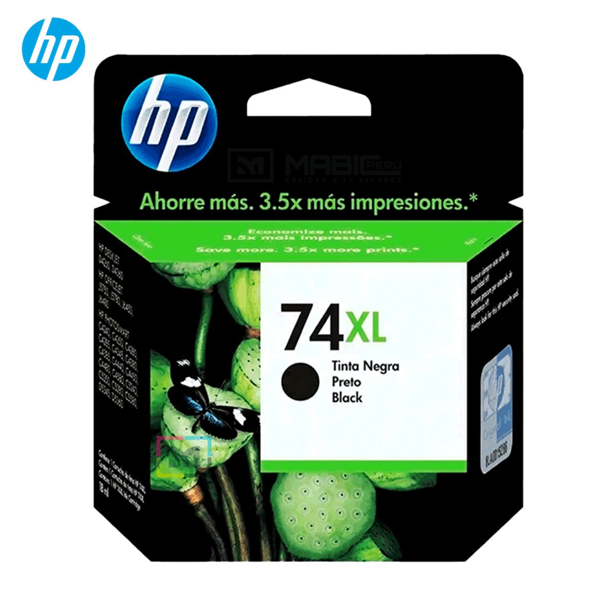 HP - Cartucho de Tinta HP 74XL Negro CB336WL OfficeJet C4280 D4260 C5280 Original