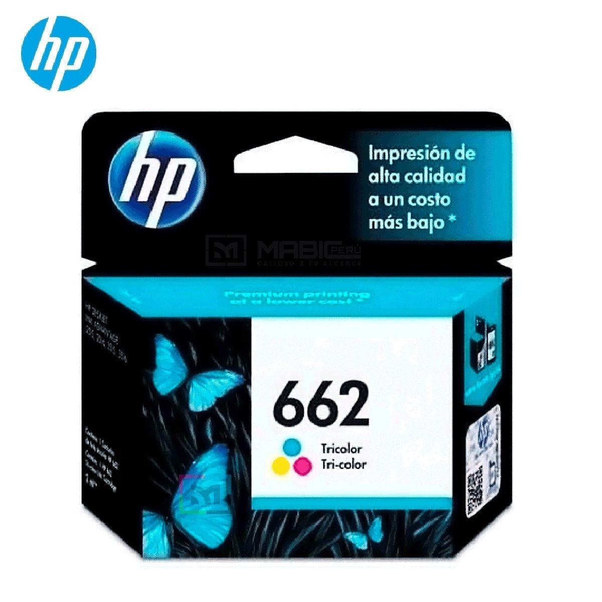 HP - Cartucho de Tinta HP 662 Tricolor CZ104AL Deskjet 2515 3515 Original