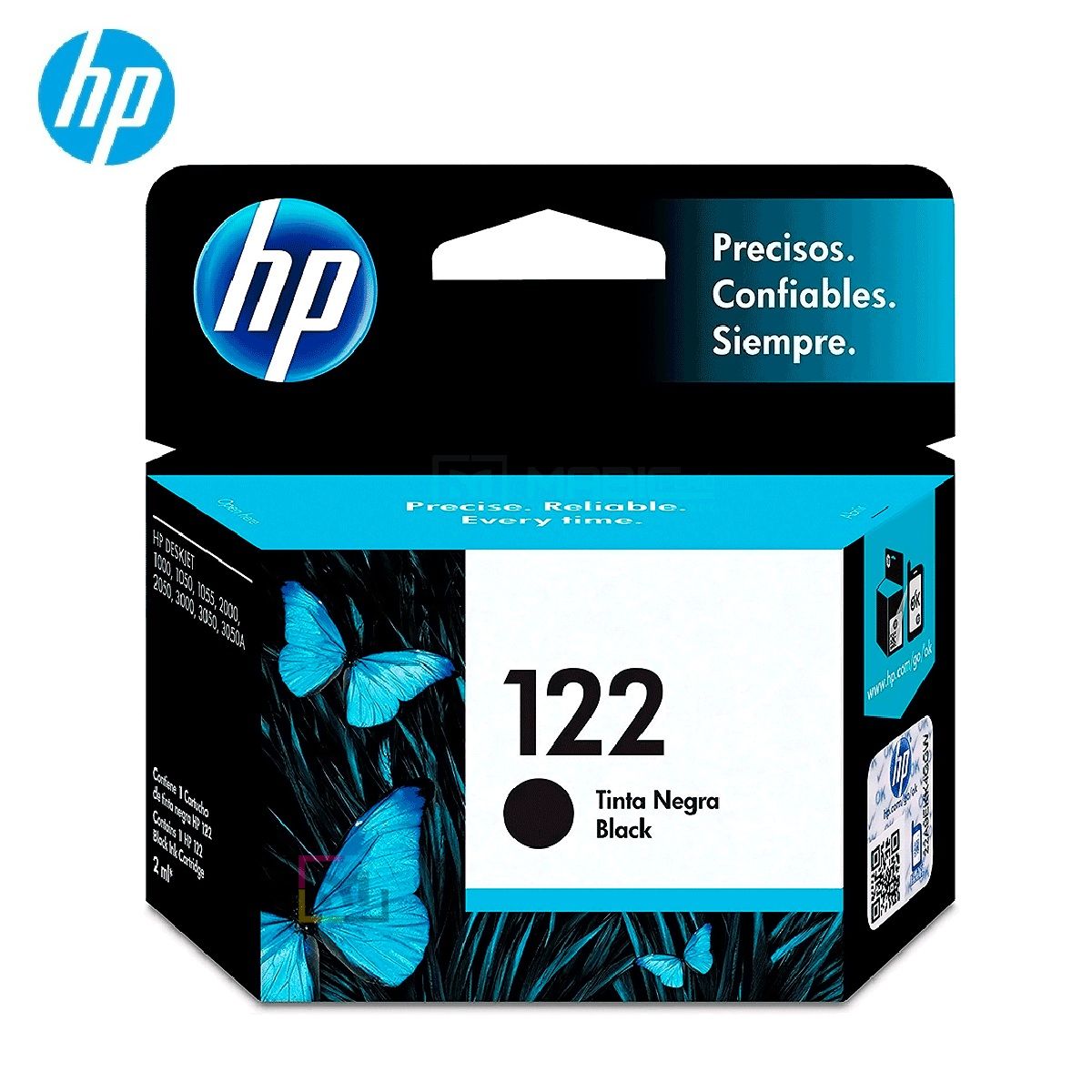 HP - Cartucho de Tinta HP 122 Tricolor CH562HL Deskjet 1050 2050 3050 Original