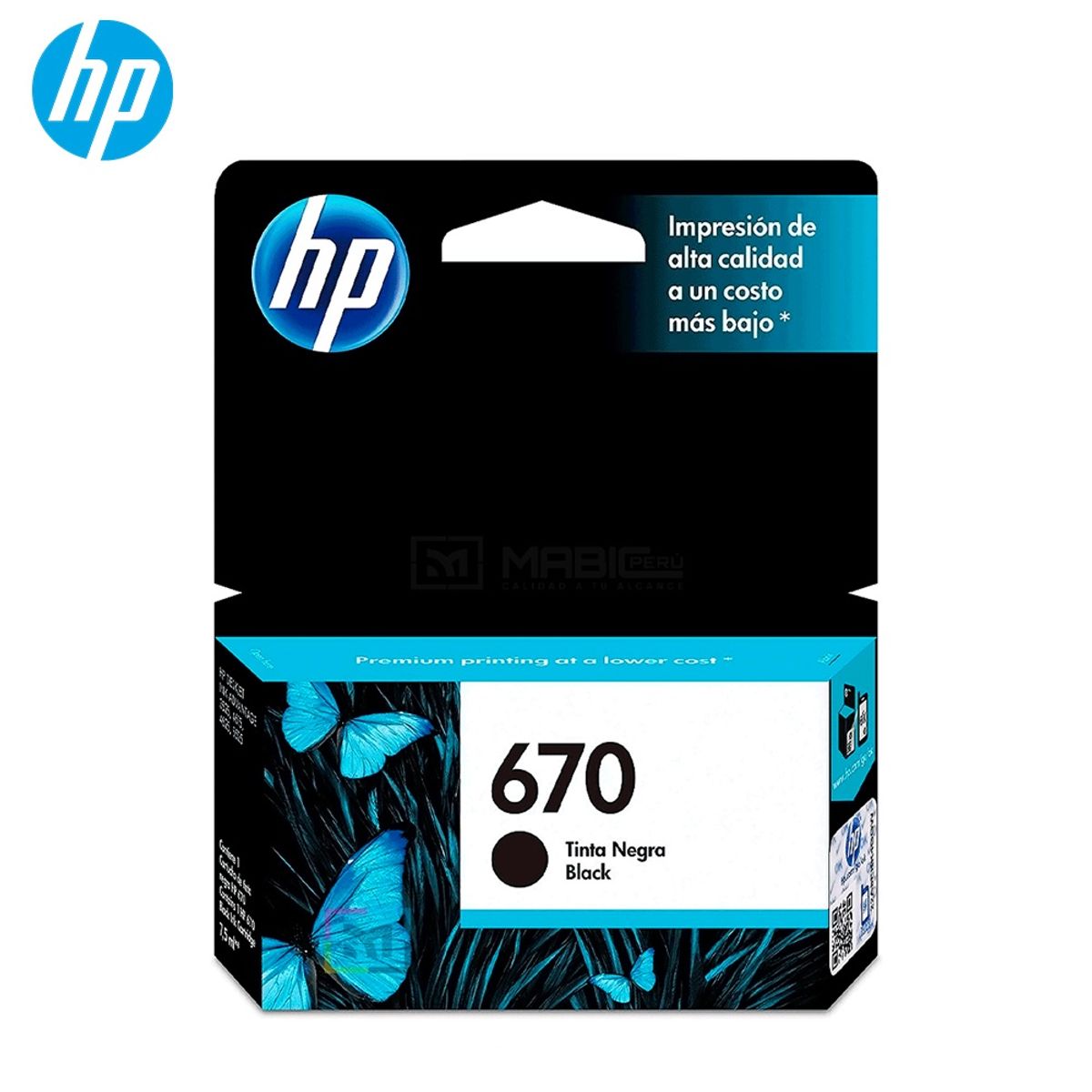 HP - Pack Tinta HP 670 Negro Cian Magenta Amarillo Deskjet 3525 4615 4625 5525 Original