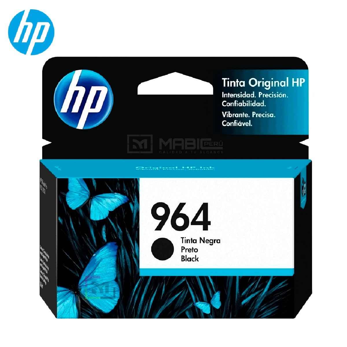 HP - Pack Tinta HP 964 Negro Cian Magenta Amarillo OfficeJet 9010 9020 Original
