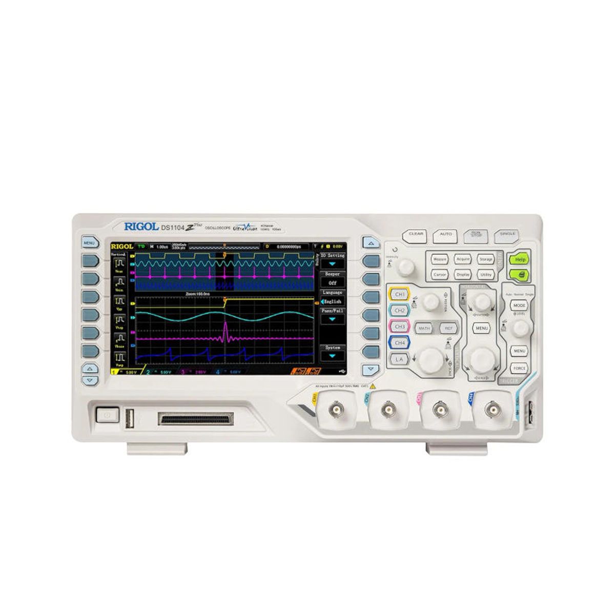 GENERICO - Osciloscopio Rigol Digital DS1104Z Plus 100mhz 4 canales