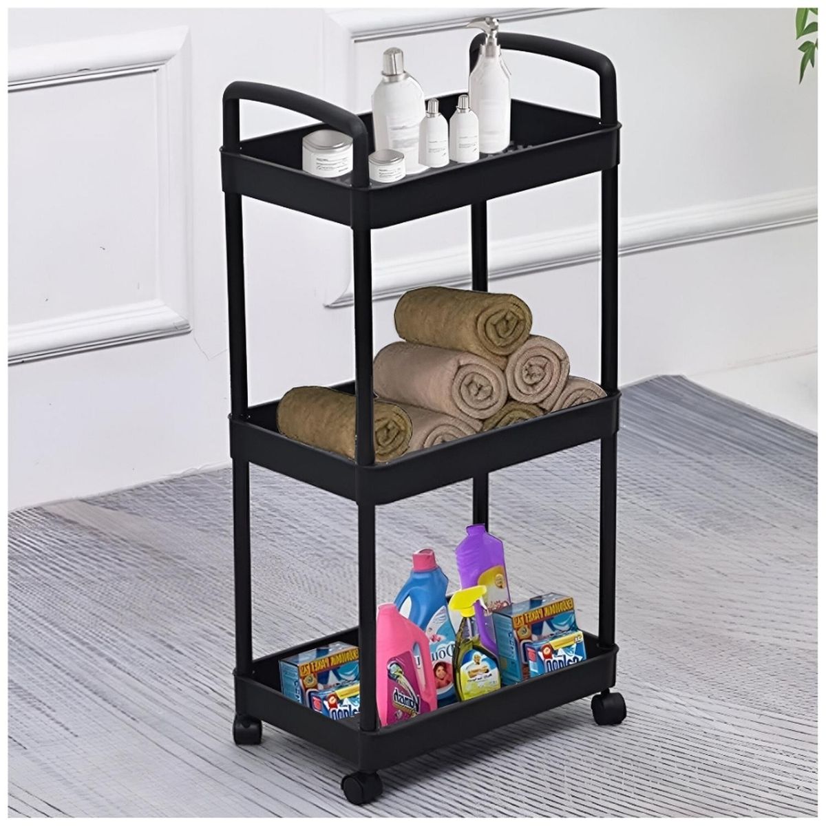 MINARI - Estante Organizador para Cocina Baño Dormitorio Multifuncional NG EO3