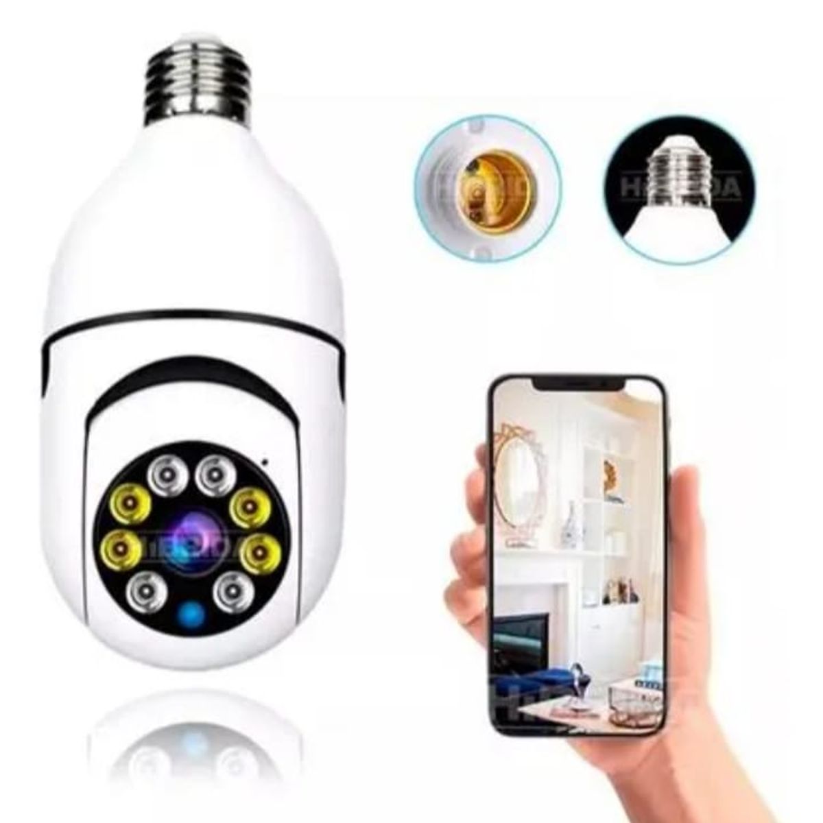 GENERICO - FOCO CAMARA SMART 360 GRADOS LANTUN CON APP ICSSE