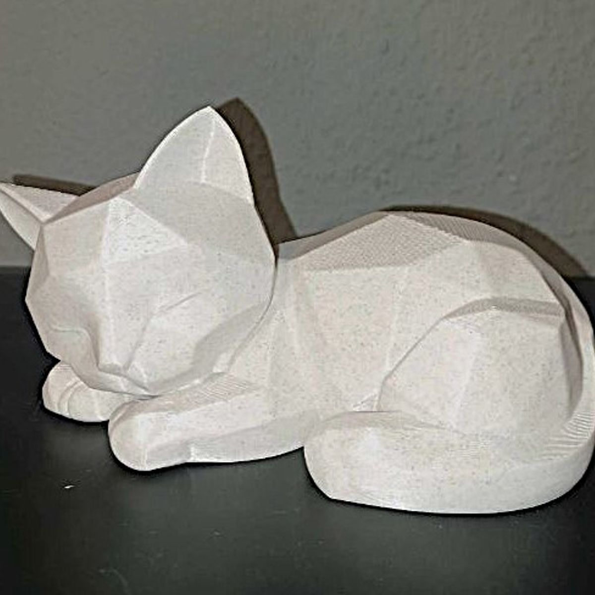 GENERICO - ADORNO EXCLUSIVO GATO GRANITO14cm x 28cm x 15cm