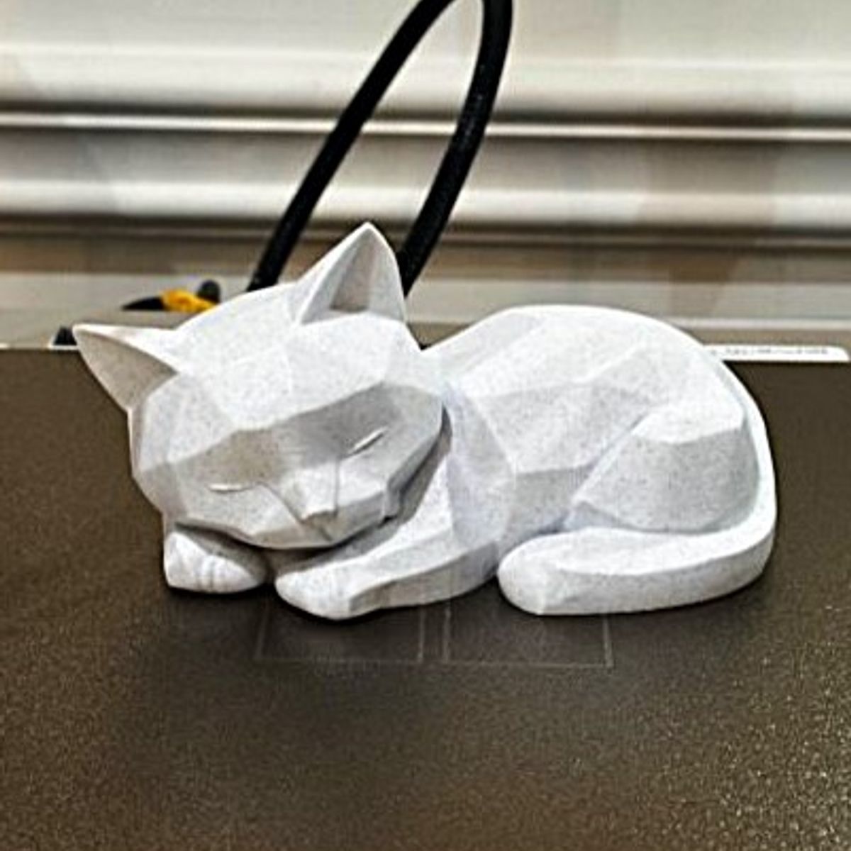 GENERICO - ADORNO EXCLUSIVO GATO GRANITO14cm x 28cm x 15cm