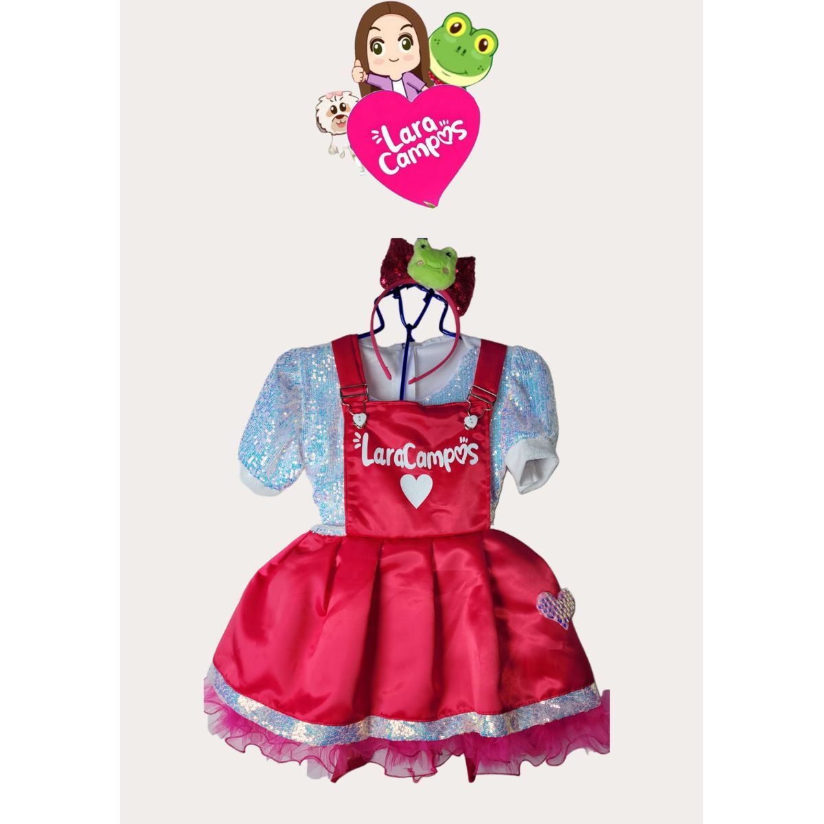 GENERICO - VESTIDO LARA CAMPOS RHENNE PARA NIÑAS