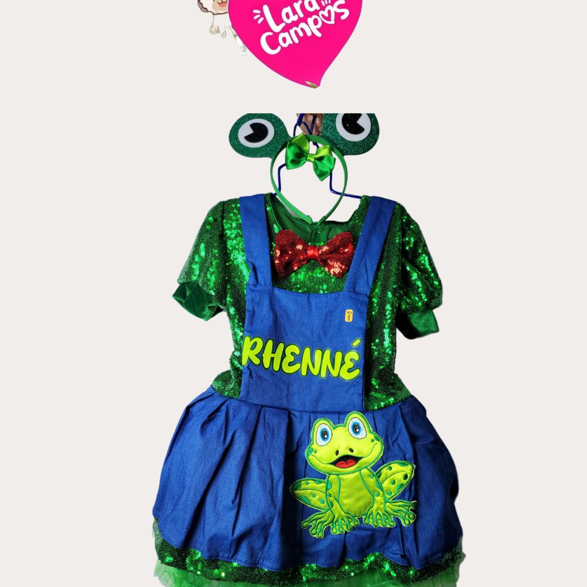 GENERICO - VESTIDO DE RANA RHENNE PARA NIÑAS