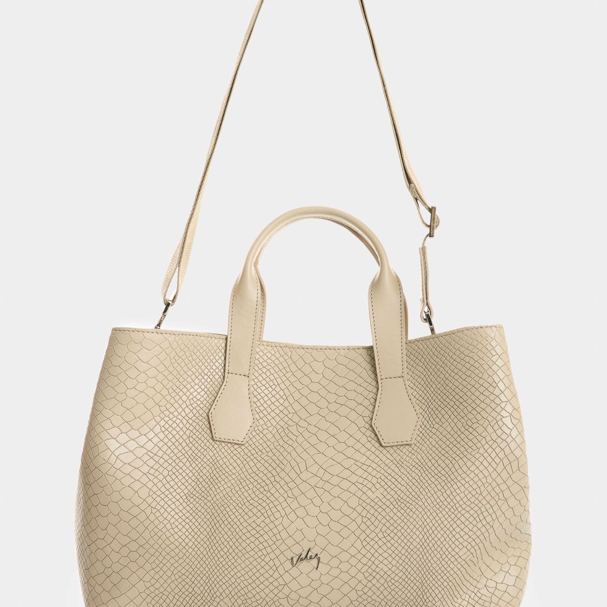 VELEZ - Vélez Cartera Bowling Aria De Cuero Para Mujer Grabado Arena