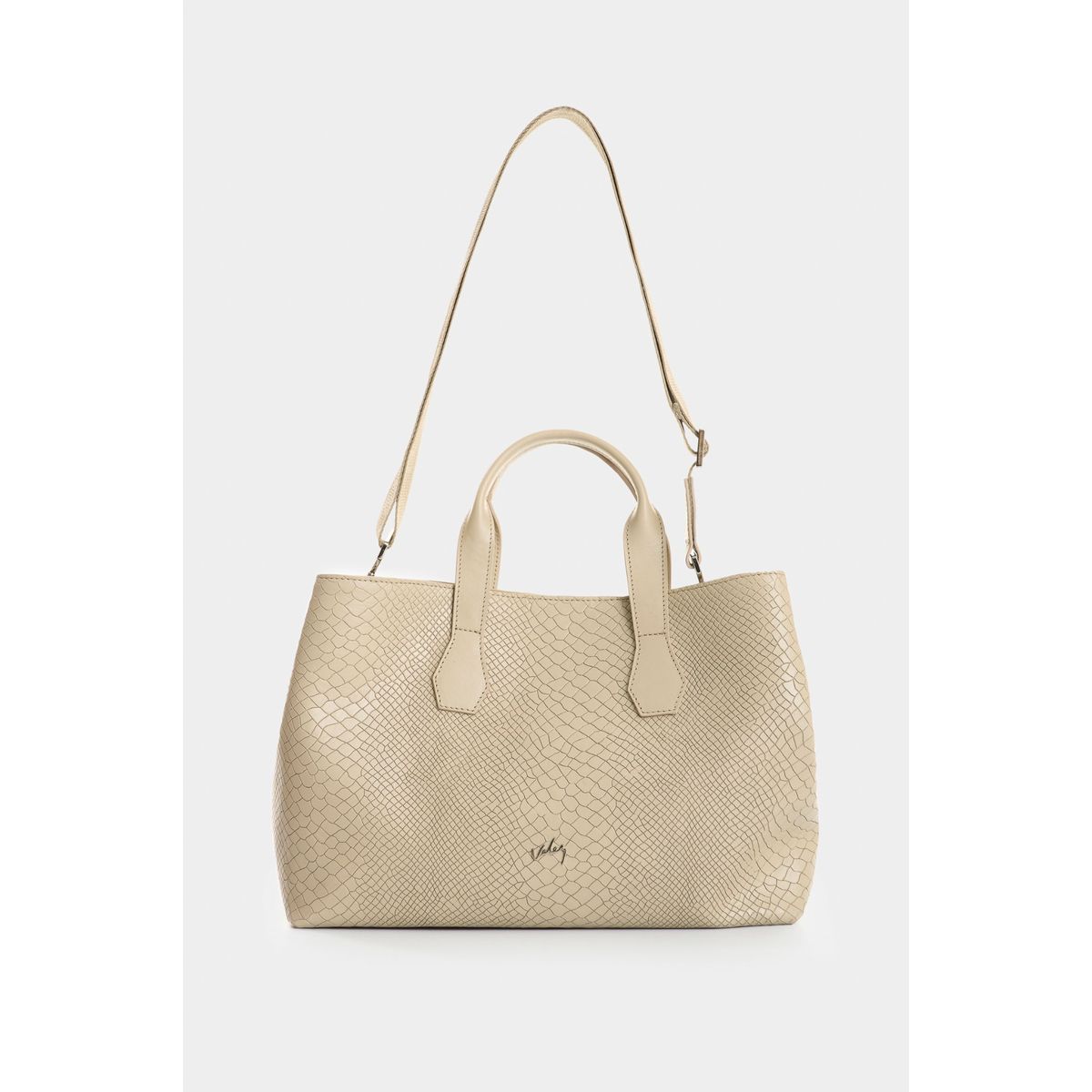 VELEZ - Vélez Cartera Bowling Aria De Cuero Para Mujer Grabado Arena