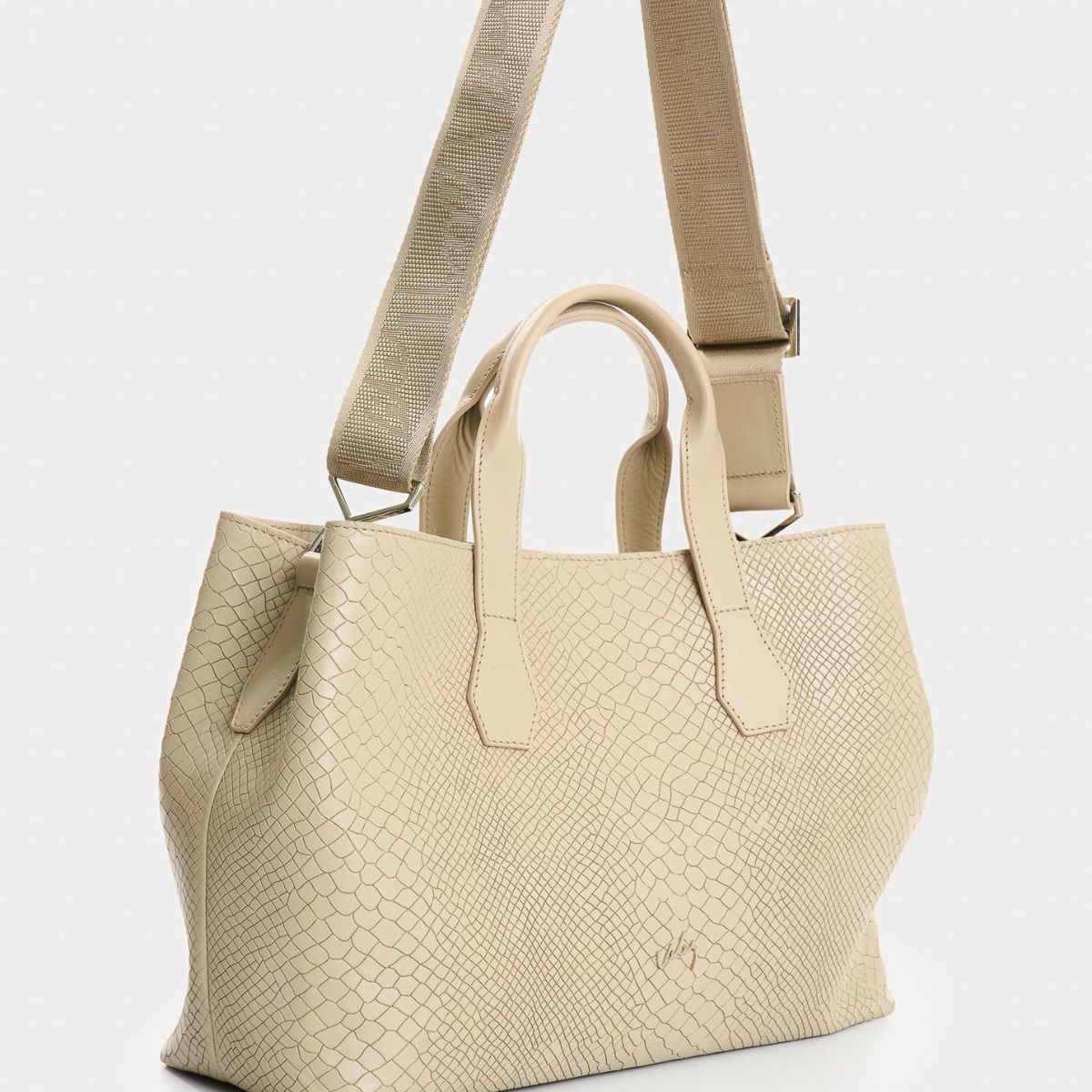 VELEZ - Vélez Cartera Bowling Aria De Cuero Para Mujer Grabado Arena