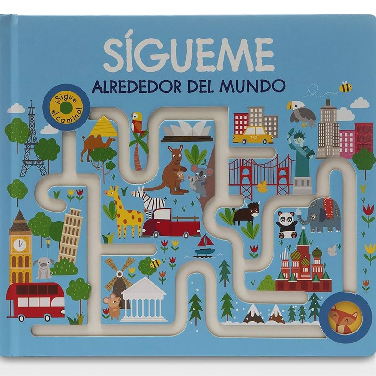GENERICO - Sígueme alrededor del mundo - libro para niños