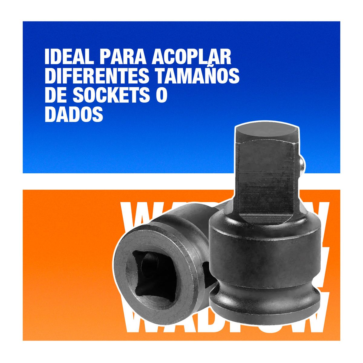 GENERICO - Adaptador De Llaves De Impacto 12 A 34 - Wms2234