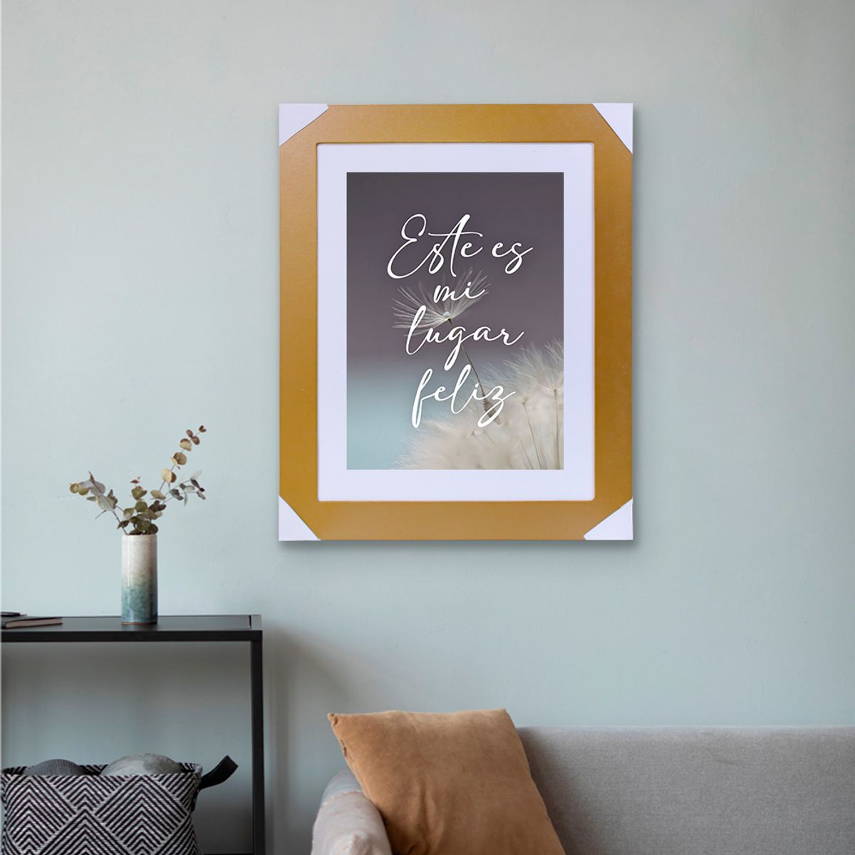 MOON - Cuadro mi lugar feliz