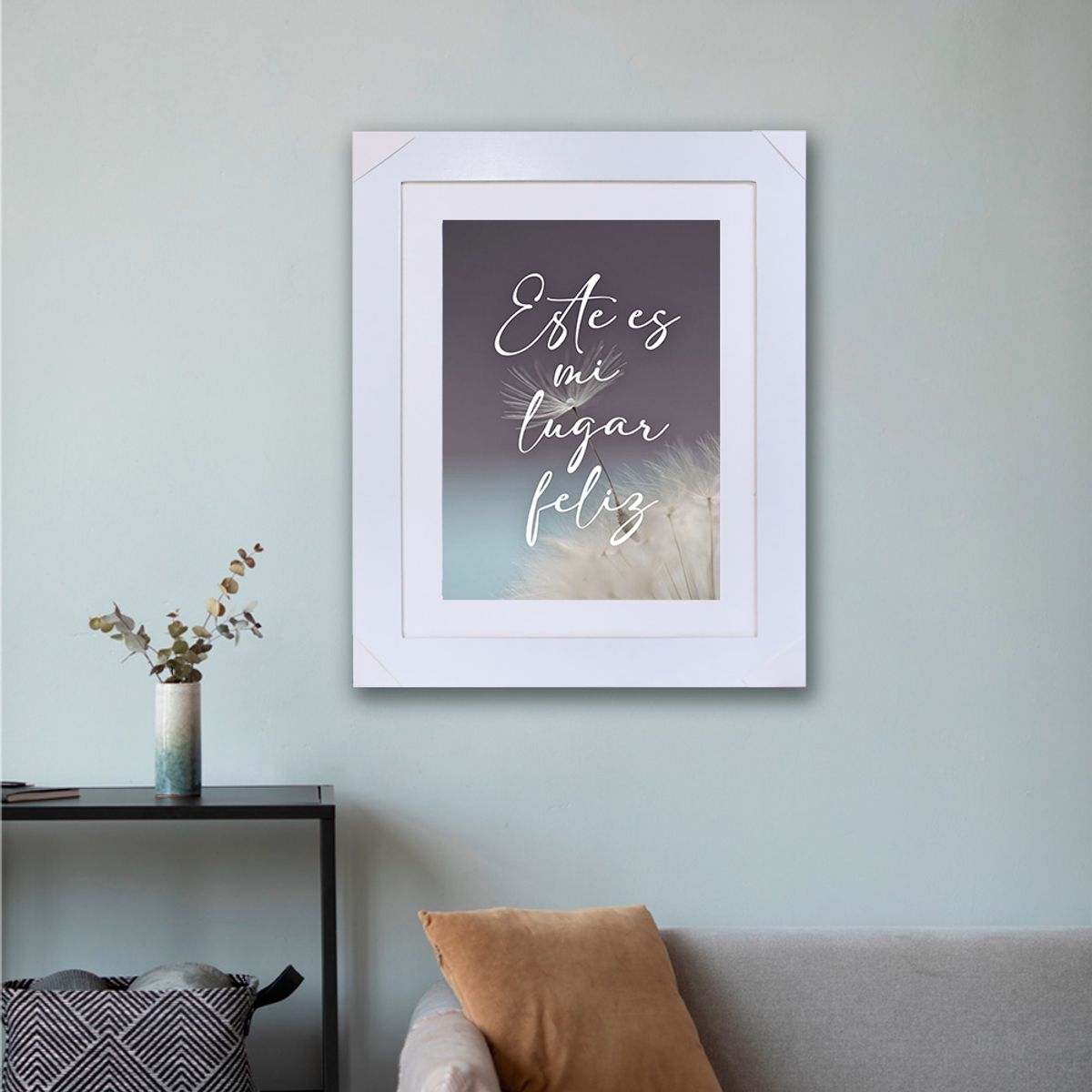 MOON - Cuadro mi lugar feliz