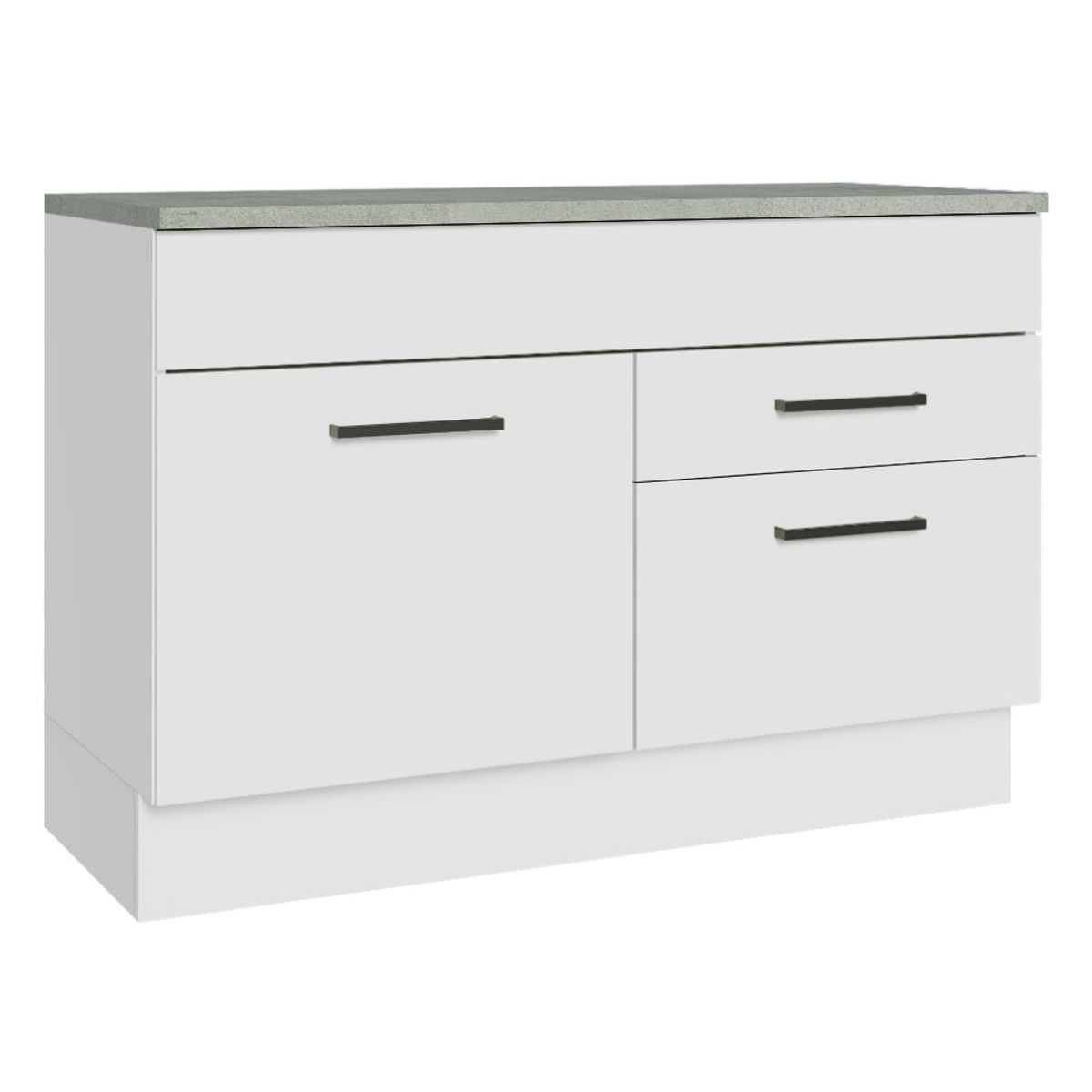 MADESA - Mueble de Cocina Agata 120 cm - Mostrador con Encimera