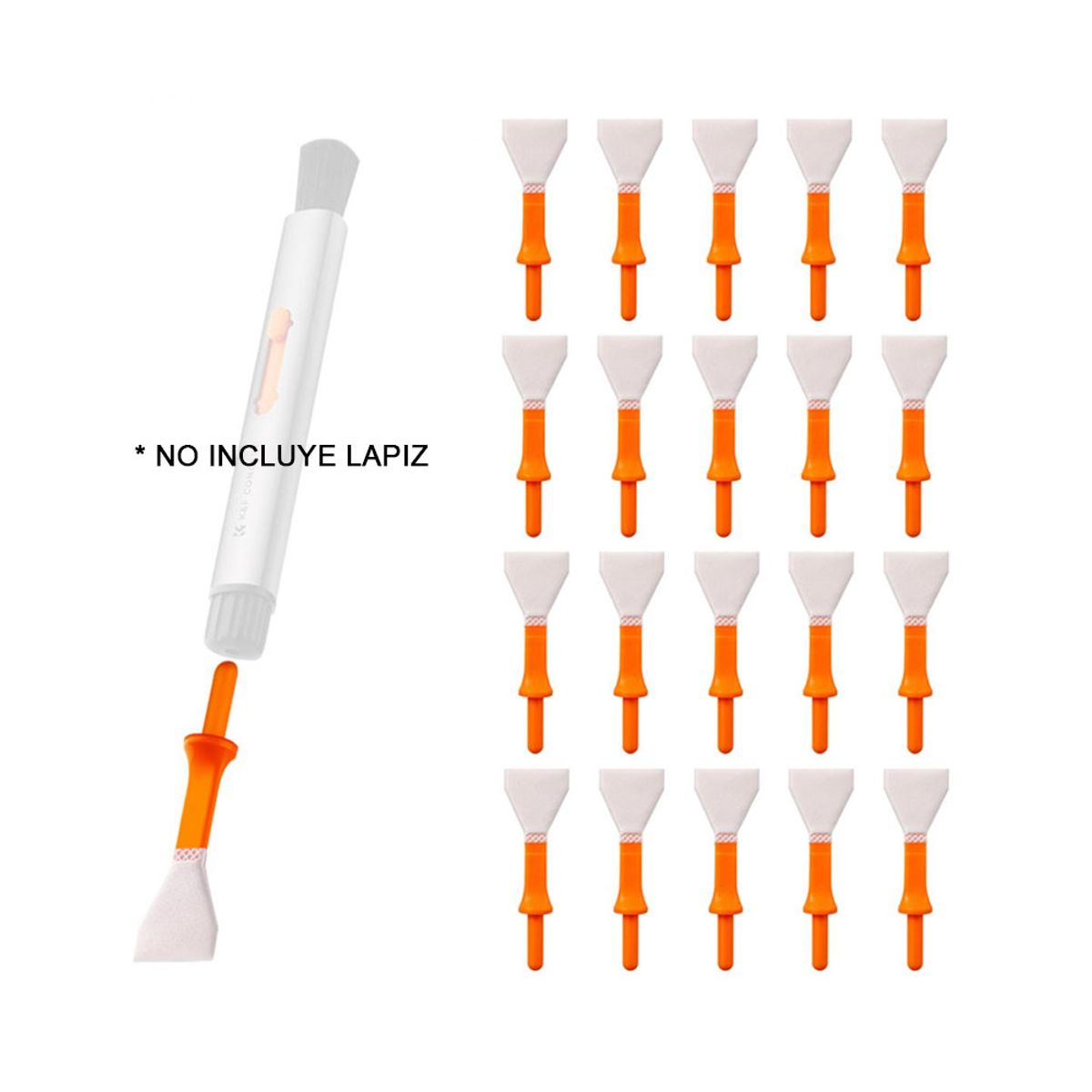 K&F CONCEPT - Set de Repuestos Cabezas de Limpieza Sensor APSC x20uni SKU1901