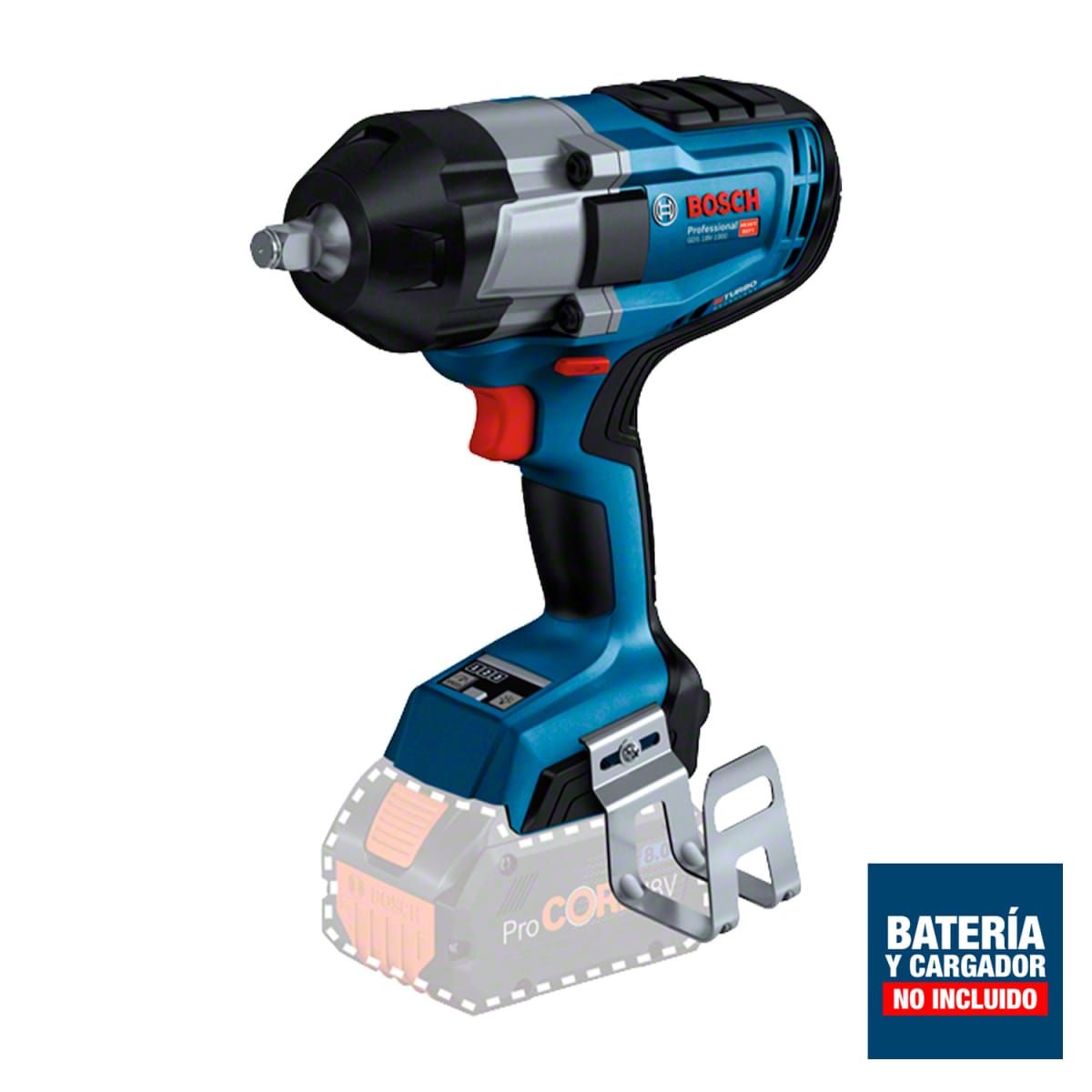 BOSCH - Llave de Impacto 12 18V Brushless Baretool Bosch GDS 18V-1000
