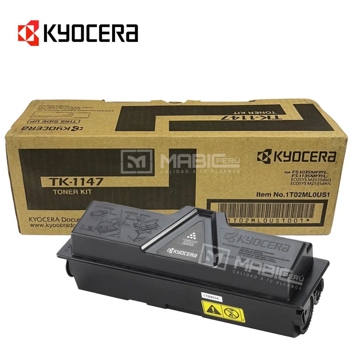 KYOCERA - TONER KYOCERA TK-1147 NEGRO FS-1035MFP ORIGINAL